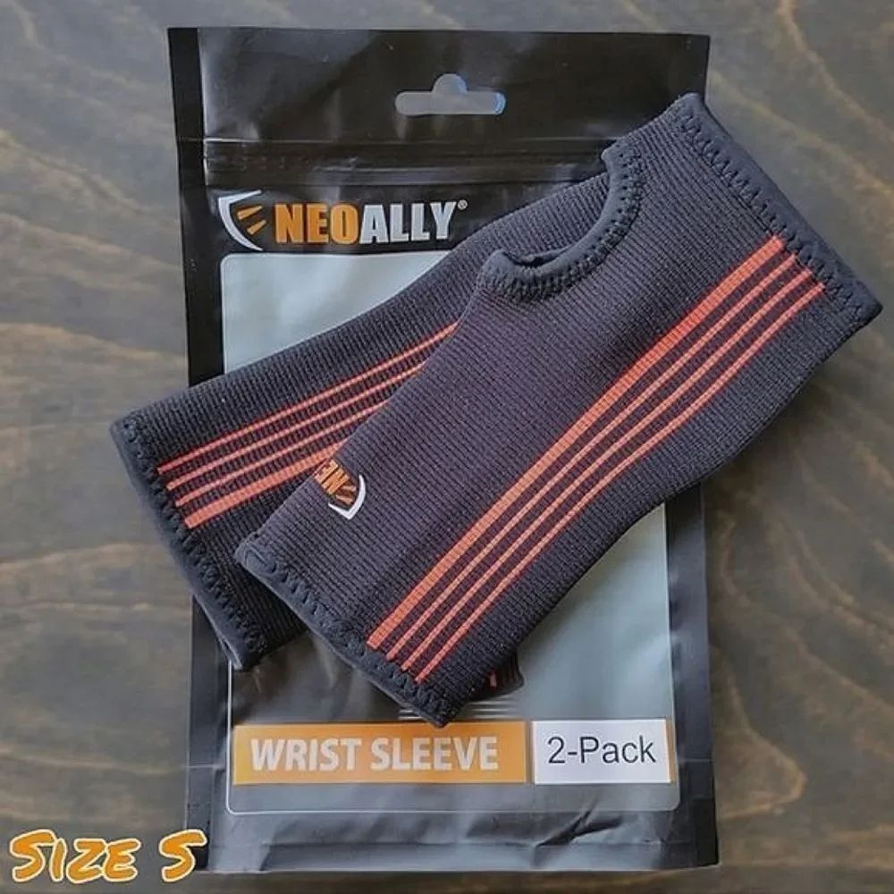 NWT NeoAlly® Wrist & Forearm Compression Sleeves Pair size S